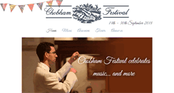Desktop Screenshot of festival.chobham.org