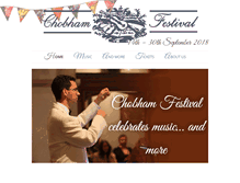 Tablet Screenshot of festival.chobham.org
